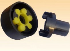 四川MLL-I型分體式制動輪梅花形彈性聯(lián)軸器